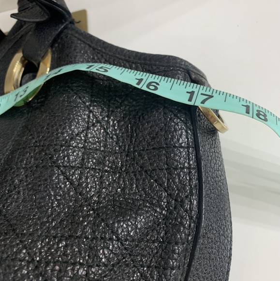 dior black cannage leather bee hobo bag - Picture 5 of 8